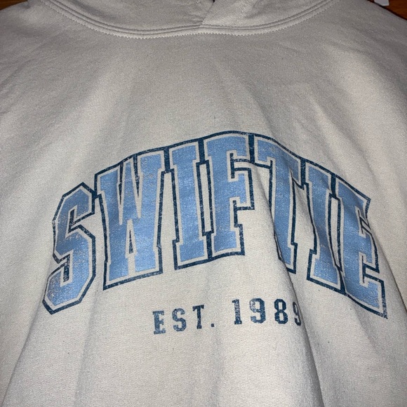 Swiftie Light Beige Hoodie - Picture 2 of 5